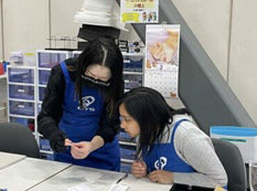 株式会社オーティーエス　新砂センター ＼知識・経験不問★／
「バイトが初めて…」という方も
安心して始められる環境です◎
※画像はイメージです。