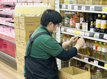 未経験歓迎！
自動でお釣りがでるレジを用意しています◎
渡し間違えたりする心配もありません♪