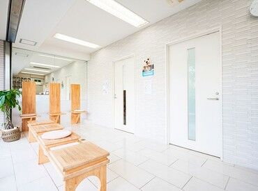 受付や清掃など、まずは簡単な対応・作業からスタート
病院の雰囲気慣れる事から始めましょう♪