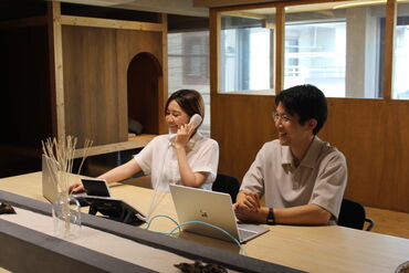専門知識は不問！
業務は3ステップ分け、あなたの気持ちや
ペースに合わせて担当いただけます。
業務の幅が広がると時給もUP♪