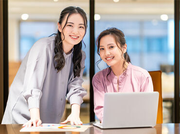 チームで協力して業務に取り組んでいるので、
わからないことも聞きやすい環境です!