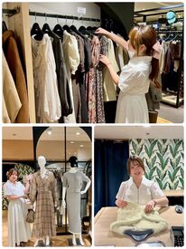 ＼アパレルデビュー大歓迎／
オシャレを楽しみながら働ける環境です♪
知識などは必要ナシ◎できることからお任せします！