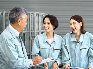 ＼働きやすい職場です！／
常時スタッフが多くいるので、
分からないことがすぐに聞ける環境です！