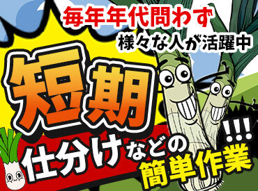 新岩手農業協同組合　南部営農経済センター 農家さんの愛情がたっぷり詰まったねぎ達を、
スーパーなどに並ぶ姿に
変身させていきます★
未経験OK！モクモク簡単作業♪