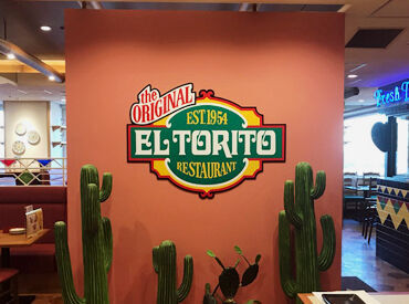 EL TORITO（エルトリート） 西葛西店[C1128] 半額が嬉しい…♪
"エルトリート"のお料理はほとんどが手作り。
スタッフならお得に楽しめます！