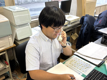 東京ステンレス研磨興業株式会社　札幌第2工場 お客様とは電話でのやり取りも多めです！
「こんな風にできる？」など信頼あってこその依頼だなと実感します♪
