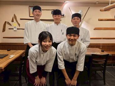 スタッフ同士は仲が良く、雰囲気の良さが自慢♪