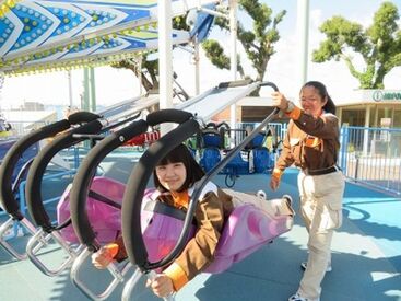 サノヤス・ライドサービス株式会社（勤務先　ひらかたパーク） レアWORK((´I `*))テーマパークで楽しく働こう♪
未経験スタートでも、丁寧にお教えするのでご安心くださいね☆