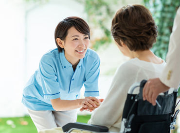 株式会社 カームネススマイル　訪問看護ステーション穏笑 ブランクのある方・未経験の方歓迎！
先輩がイチからしっかりお教えするので
安心してスタートできます◎
※画像はイメージです