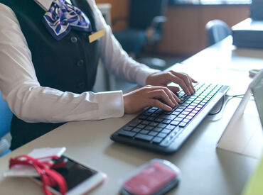 PCでの文字入力ができれば事務経験がない方もOK
フォーマットやシステムが整っているので、わかりやすい◎
※イメージ画像