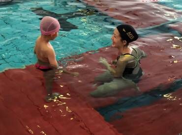 レベル別指導で安心★
「できた！」の成長をそばで見守れる、やりがい満点の職場です！