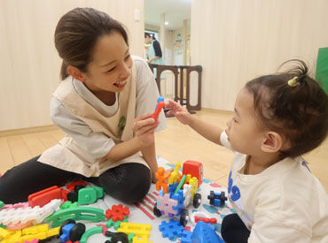 ぴーまん保育園 藤が丘[エフィラグループ株式会社] エフィラグループが展開する
ぴーまん保育園で一緒に働きませんか？