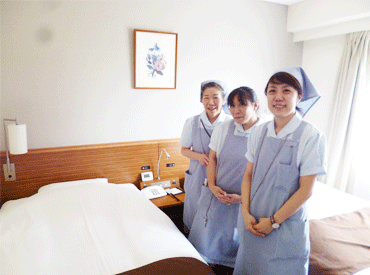 近代産業株式会社　※勤務地：かごしまプラザホテル天文館 家事育児と両立しながら働く主婦さんが活躍中の職場です◎