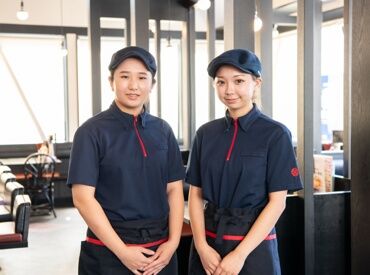 幸楽苑　レイクウォーク岡谷店 バイトデビューの学生さんも大歓迎！
"人と話すのが好き"という方にもおすすめ◎
お友達と一緒にご応募もOKです♪