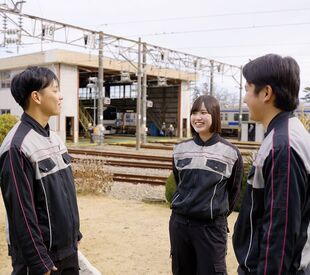 JR水戸鉄道サービス株式会社　土浦車両基地 ＜土浦車両基地でのJR車両清掃＞
コツコツ・モクモク作業◎
イチからしっかりサポートするため
未経験でも歓迎です♪