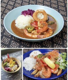 《SNS映えなメニューがたくさん》
人気のカレーやガーリックシュリンプなど、
調理方法を学ぶこともできます◎