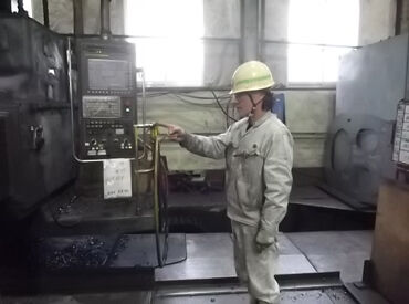 吉田重機工業株式会社 船舶エンジンなどの機械部品製造を手掛ける安定企業★
製品ができあがっていく過程を見られる
大きなやりがいを感じられます！