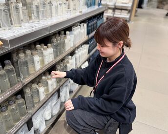 昇給やスタッフ割引もあり、
やりがい＆働く楽しさがいっぱいです！