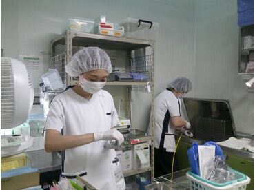 ワタキューセイモア株式会社（勤務地：釧路労災病院） 未経験からでも大歓迎♪
親切・丁寧にお教えします◎