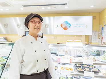 サポート体制バッチリなので接客や販売の経験がなくても大丈夫です◎