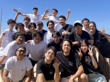 スタッフみんな仲良く楽しく働いています◎
多種多様なスタッフが在籍♪
週3日~Wワークで働く方も多数!