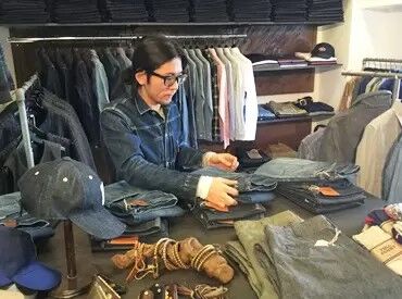 ＼デニム好きに有名なFULLCOUNT／
気に入ったアイテムは社割で購入OK♪ノルマもないので、あなたらしく働けますよ！