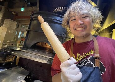 こだわりのピザ＆パスタが自慢♪
ココでしか学べない調理スキルも身につくかも…！？
今後にもきっと役に立つはず★