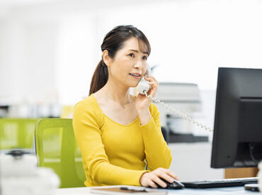 日本年金機構　千代田年金事務所 「久しぶりのお仕事復帰…」そんな方もOKです◎
年齢や経験は問いませんので、遠慮せずにご応募ください！
※写真はイメージ