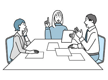 販売スキルや企画スキルをはじめ
スタッフ管理、販路の開拓など
幅広い経験ができます◎
どこでも通用する能力が育ちますよ！