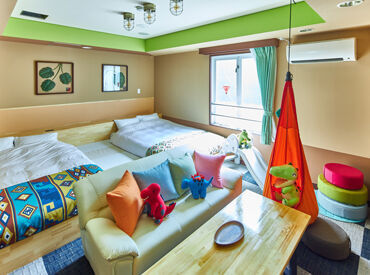 アンダものがたり 昨年7月OPENの新しいホテルです！
食事補助あり★（※1食150円）
おいしい賄いが150円で食べられるから、お金も貯まります♪