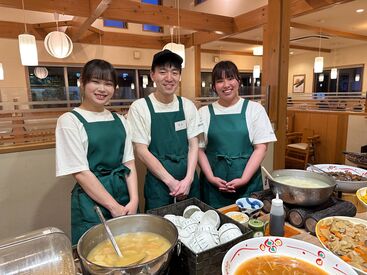 ■難しいお仕事はありません♪
最初は分からなくて当たり前！
先輩方が優しく・楽しく・丁寧にお教えします◎