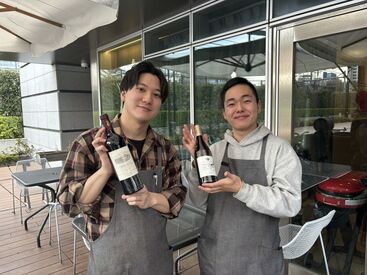 元気で明るいスタッフが活躍♪
*イタリアンが好き
*ワイン&日本酒が好き
*接客マナーを学びたい
そんな方のご応募お待ちしてます