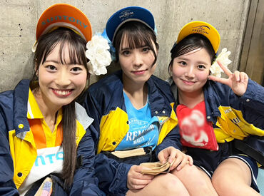 バイト仲間の仲の良さ100点★
学校以外に新しい居場所ができる◎
一生モノの思い出になるバイトです！