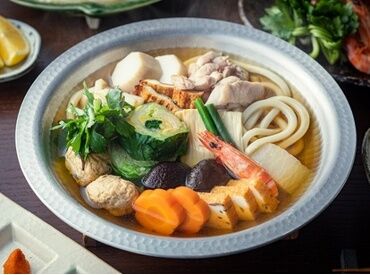 美々卯 未経験の方でも安心♪ルクア大阪が主催する入店研修あり！あいさつの仕方や館内のルール説明などを行います。
