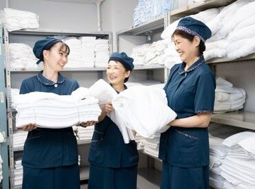 ホテルマークワン つくば研究学園 20～60代のスタッフさんが活躍中！
年齢層も幅広いのでどの世代の方でもなじみやすい◎
皆さん気さくで優しい方ばかりです♪