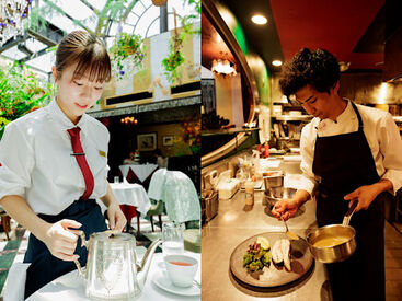 本格料理を【まかないで無料】で味わえる特典付き!
お財布にやさしく、心もお腹も満たされる最高のバイト先です◎