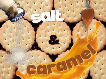 株式会社アクトプラス 運営事業部/apu05078 サクサクのキャラメル生地とクリームの
クッキーサンド販売♪