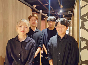 完全個室居酒屋 川端 ≪現金手渡し・日払いでお給料GET≫友達との応募もOK！おしゃれも楽しめる居心地抜群の個室居酒屋で新しい仲間を作ろう★