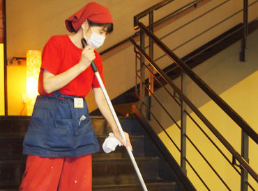 昨年の夏にリニューアルオープンンしたばかり
館内清掃スタッフさん大募集☆