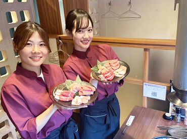 ディナーは常に6～7名体制！わからないことがあっても
先輩がすぐ助けられる距離感なのでご安心ください◎
＜短期スタートもOK＞