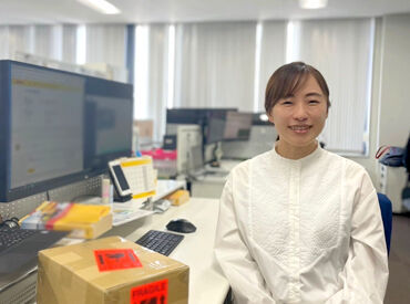 株式会社ペガサスグローバルエクスプレス　大阪支店 女性スタッフも活躍中☆
土日祝休み＆残業少なめでプライベートと両立しながら
働ける環境です♪