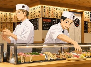 すし酒場 握わい 浜松町店 ＼すし酒場だから、お寿司だけじゃない！／
豊洲、太田市場や各地漁港より毎日仕入れした
厳選鮮魚のメニューが沢山♪
