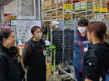 仕事で困ったことから他愛ないことまで、和気あいあいと話し合える職場作りをしています！