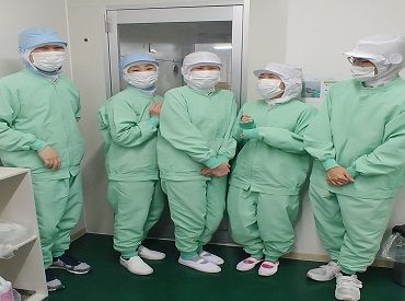 日包興業株式会社 ■約20名が活躍中！■
20～50代の幅広い世代が活躍中♪
商品にシールがきちんと貼られているか、
ずれてないかなどをチェック◎