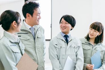 自分が手がけたモノが
出来上がった時の達成感がクセになる！
※画像はイメージ