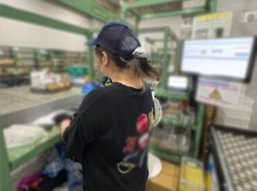 接客が苦手な方も安心!モクモク軽作業でスグに慣れますよ♪
わからないことは先輩STAFFがフォロー◎
