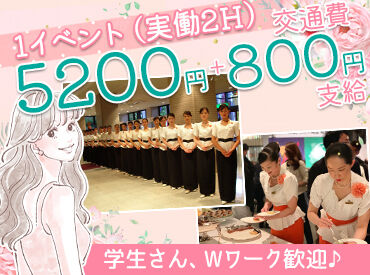 株式会社エル・コスモ 仙台市街地や近郊の有名ホテルでのお仕事
華やかな空間で働きながら、
自然とマナーや立ち居振る舞いが身につきます♪