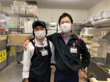 裏方業務メインだからモクモク集中♪
『接客が苦手…』そんな方にもおすすめです！