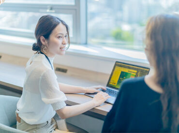 株式会社ワンキャリア ★オシャレも自由にOK★
服装・髪型・ネイル・ピアスすべて自由！
自分らしいスタイルで楽しく働けますよ♪