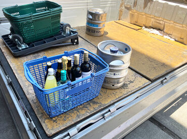 一度に運ぶ量は少なめ♪
買い物かごに入るくらいの量なので
筋力に自信がなくても大丈夫◎
